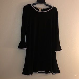 Michael Kors Blk/wht Swing Dress Size XL